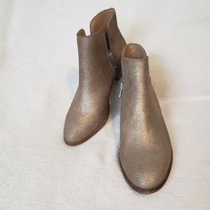 Splendid Hampton  champagne gold shimmer bootie